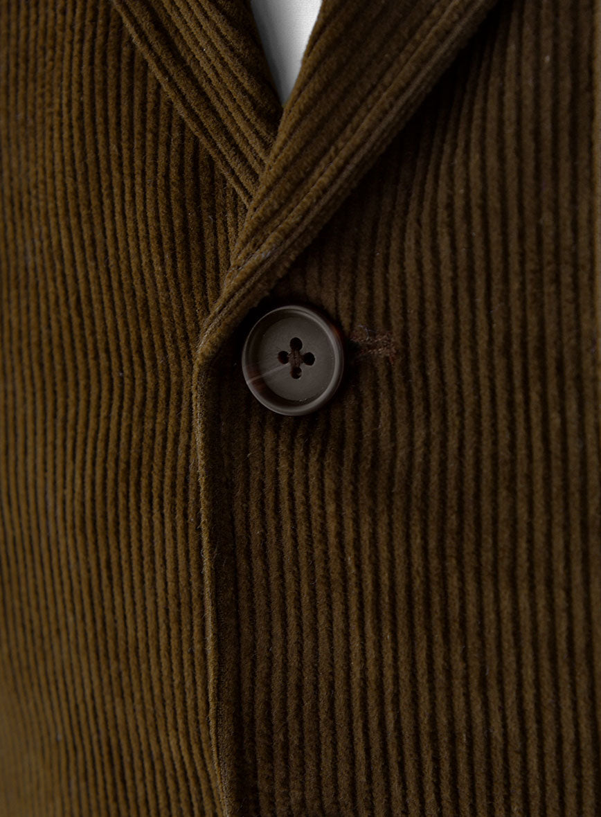 Patch Pockets Corduroy Jacket - StudioSuits