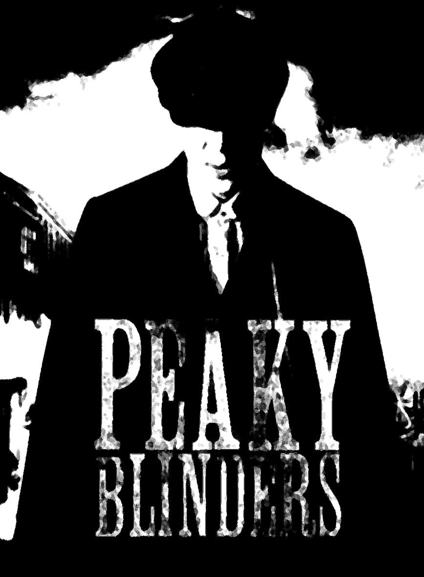 Thomas Shelby Peaky Blinders Black Wool Suit - StudioSuits
