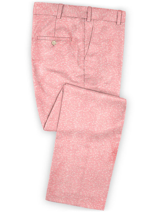 Perlo Pink Wool Pants - StudioSuits