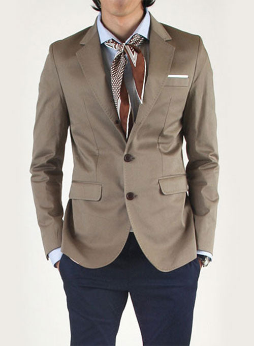 Classic Hand Pick Stitched Jacket - StudioSuits