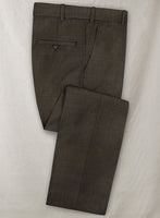 Pinhead Wool Brown Pants - StudioSuits