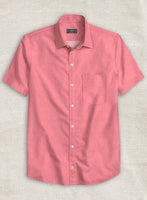 Pink Luxury Twill Shirt - StudioSuits