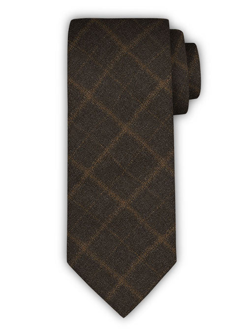 Tweed Tie - Pisa Brown Feather - StudioSuits
