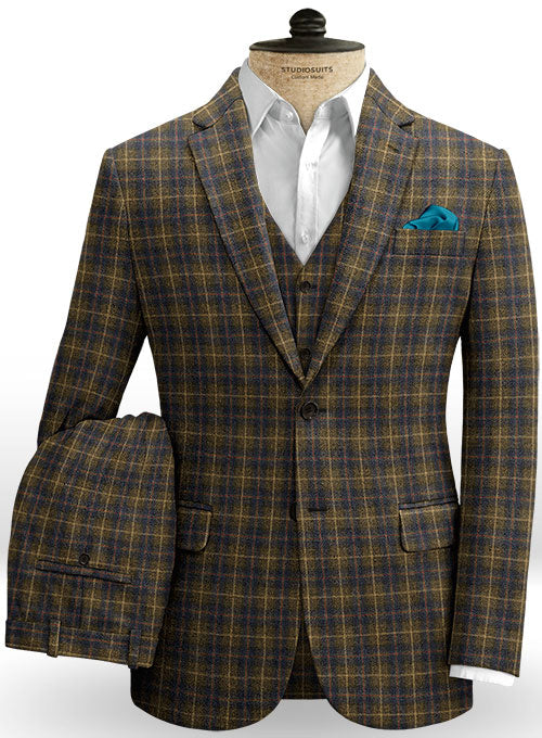 Pitten Checks Tweed Suit - StudioSuits