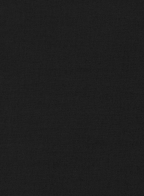 Plain Front Black Tuxedo Shirt - StudioSuits