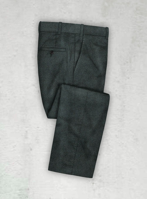 Pontoglio Gray Velvet Pants - StudioSuits
