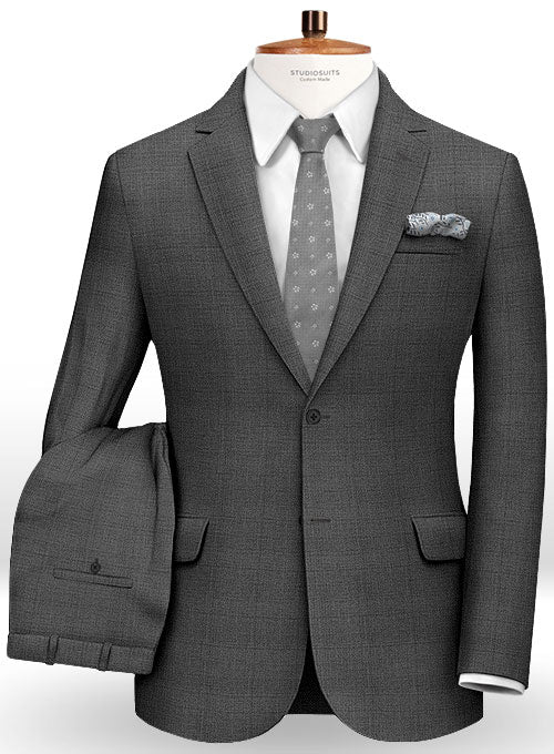 Prince Wool Gray Suit - StudioSuits