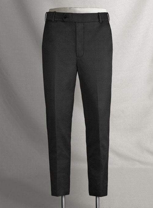 Prince Wool Charcoal Suit - StudioSuits