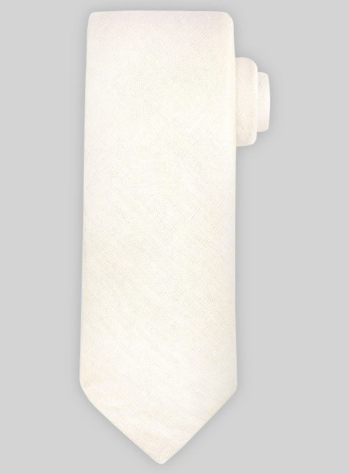 Linen Tie - Pure Natural Linen - StudioSuits