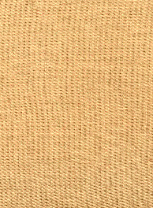 Pure Pale Orange Linen Jacket - StudioSuits