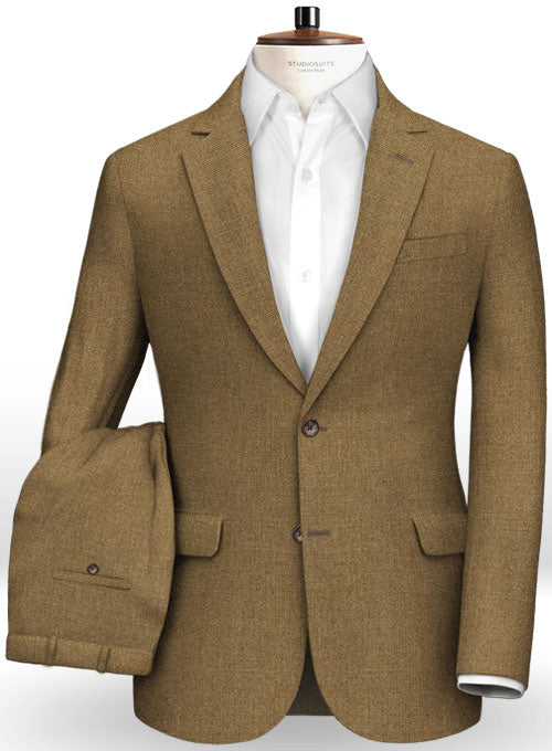 Pure Rust Linen Suit - StudioSuits