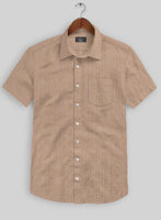 Quicksand Stripe Linen Shirt - StudioSuits