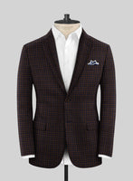 Reda Bistre Checks Wool Suit - StudioSuits