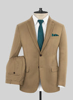 Reda British Khaki Wool Suit - StudioSuits