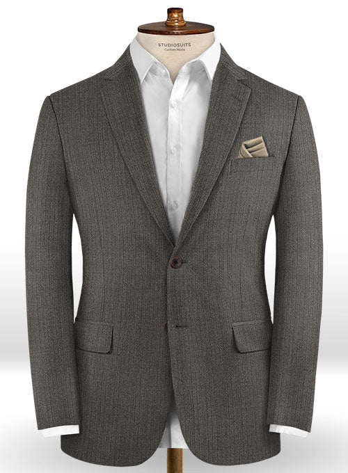 Reda Carfa Brown Wool Suit - StudioSuits
