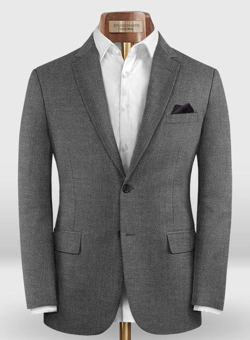 Reda Cashmere Mid Gray Wool Suit - StudioSuits