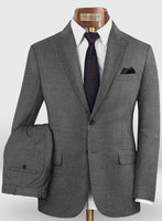 Reda Cashmere Mid Gray Wool Suit - StudioSuits