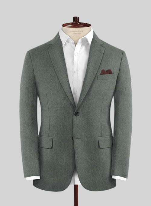 Reda Chief Gray Pure Wool Suit - StudioSuits