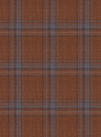 Reda Cumin Brown Checks Wool Suit - StudioSuits