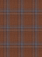 Reda Cumin Brown Checks Wool Suit - StudioSuits