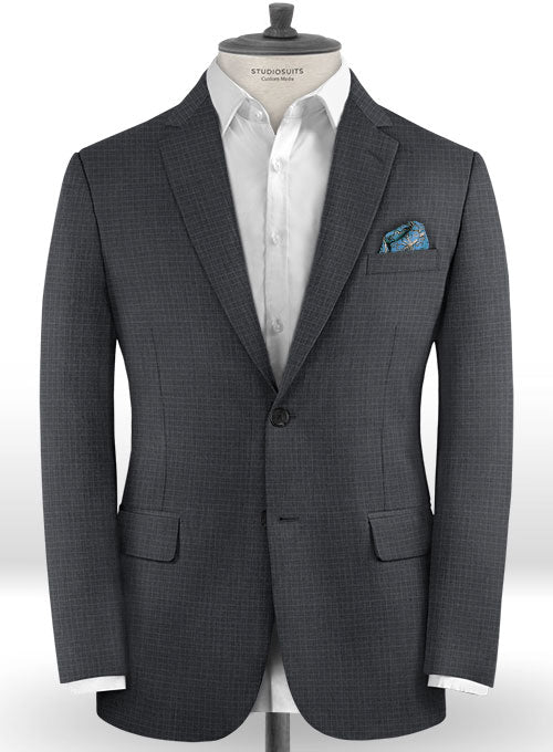 Reda Curto Gray Wool Suit - StudioSuits