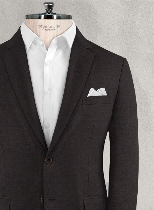 Reda Dark Raisin Wool Jacket - StudioSuits