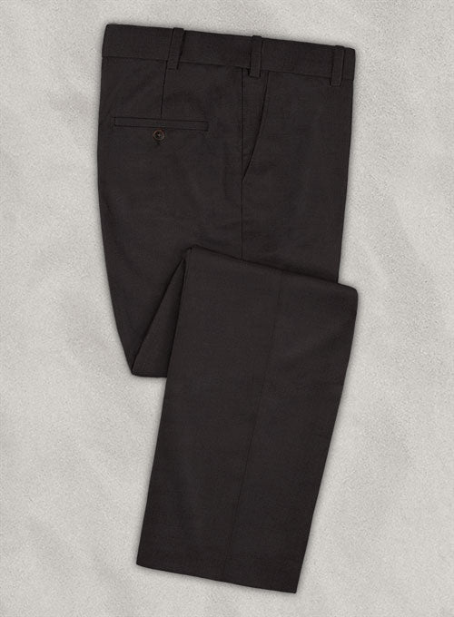 Reda Dark Raisin Wool Pants - StudioSuits