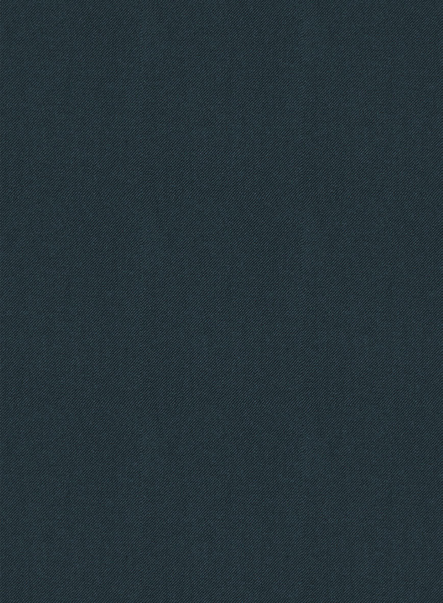 Reda Dark Teal Blue Wool Jacket - StudioSuits