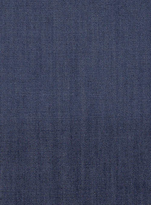 Reda Denim Blue Wool Jacket - StudioSuits