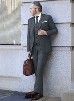 Reda Denim Blue Wool Suit - StudioSuits