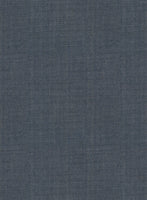 Reda Denim Blue Wool Suit - StudioSuits