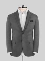 Reda Denim Gray Wool Jacket - StudioSuits