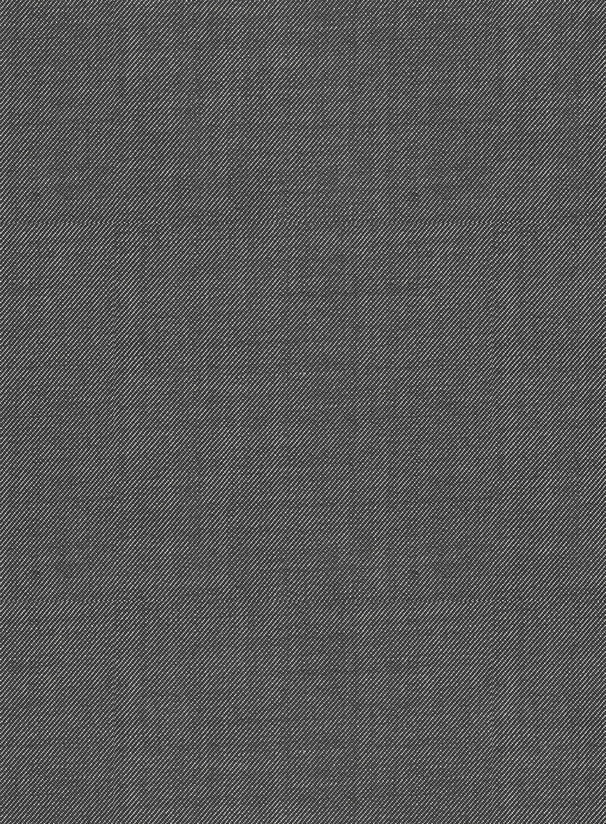 Reda Denim Gray Wool Pants - StudioSuits