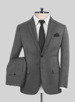 Reda Denim Gray Wool Suit - StudioSuits