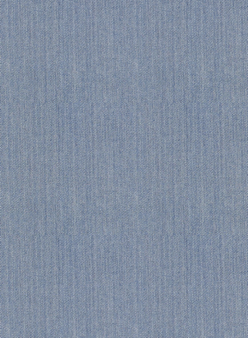 Reda Denim Light Blue Wool Jacket - StudioSuits
