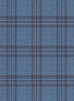 Reda Dusk Blue Checks Wool Suit - StudioSuits