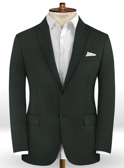 Reda Fene Green Wool Suit - StudioSuits
