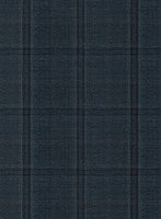 Reda Firefly Blue Checks Wool Suit - StudioSuits