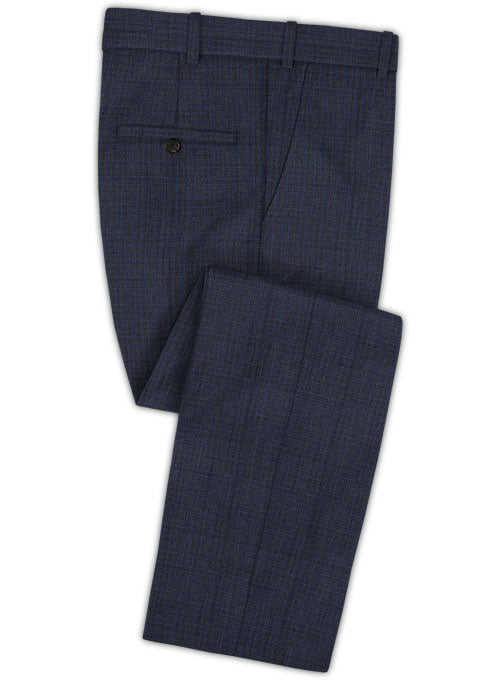 Reda Giao Blue Wool Suit - StudioSuits