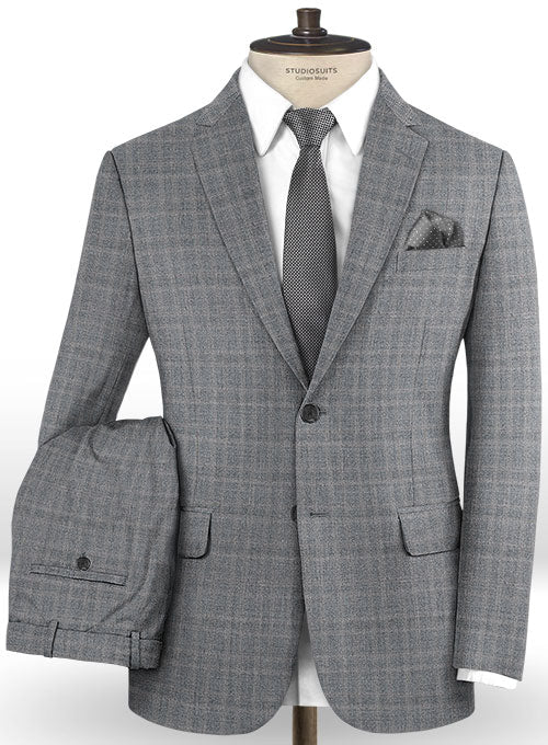 Reda Gorte Gray Wool Suit - StudioSuits