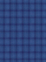 Reda Havelock Blue Checks Wool Suit - StudioSuits