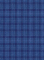 Reda Havelock Blue Checks Wool Suit - StudioSuits