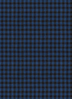 Reda Lapis Blue Checks Wool Suit - StudioSuits