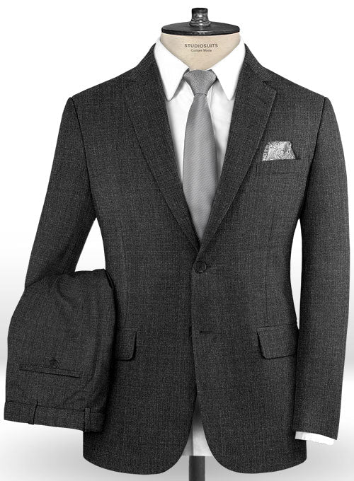 Reda Nano Gray Wool Suit - StudioSuits