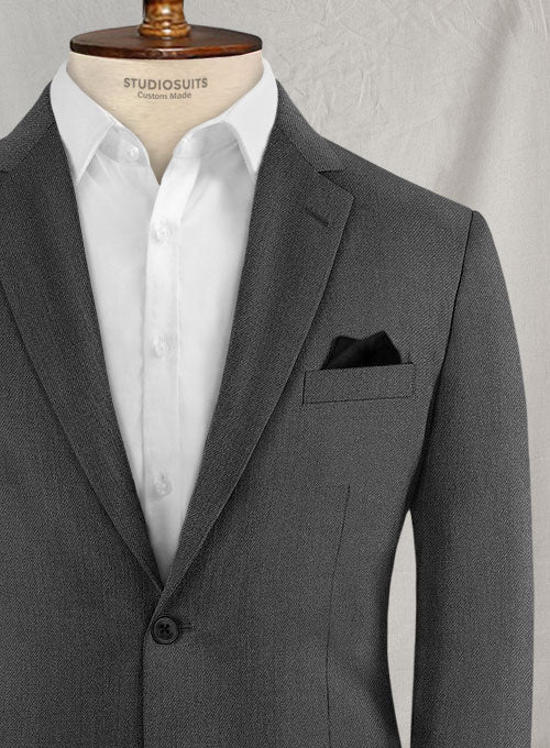 Reda Nova Charcoal Wool Suit – StudioSuits