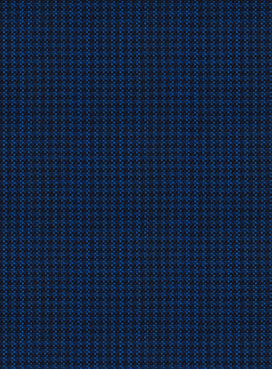 Reda Ocean Blue Wool Jacket - StudioSuits