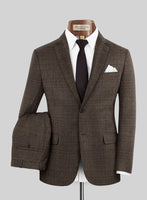 Reda Omiro Brown Wool Suit - StudioSuits