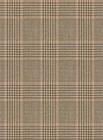 Reda Pale Brown Checks Wool Suit - StudioSuits