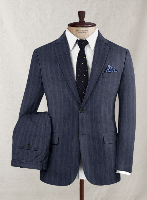 Reda Sotto Blue Wool Suit - StudioSuits