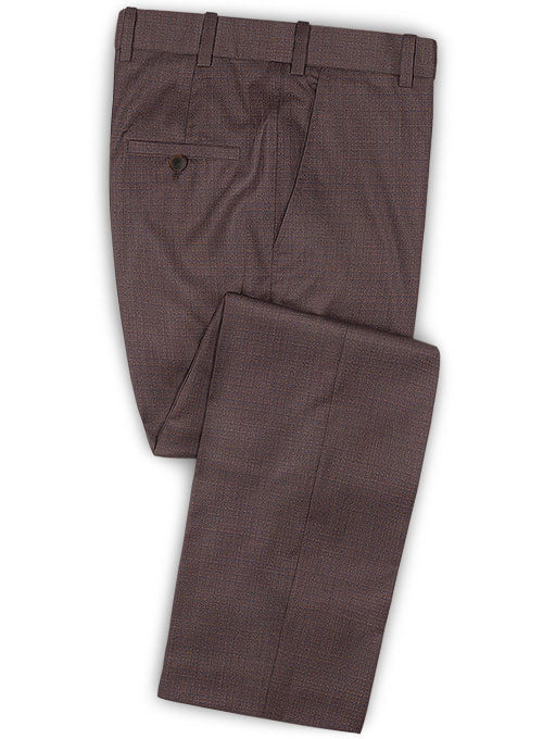 Reda Sete Brown Wool Suit - StudioSuits